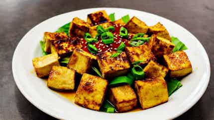 Hunan-style Crispy Tofu (湖南炸豆腐)