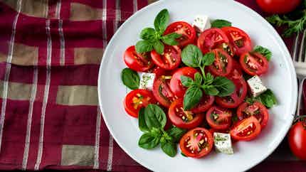 Hungarian Tomato Salad (Paradicsomsaláta)