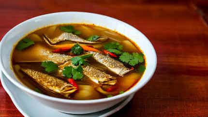 Ikan Asam Pedas (spicy And Sour Tamarind Fish Soup)