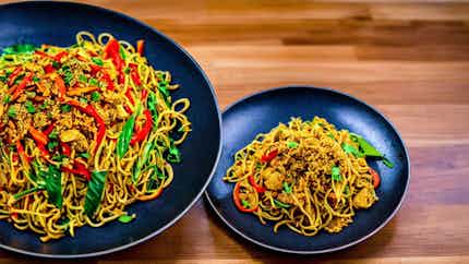Indonesian Fried Noodles Fusion (mie Goreng Fusion)