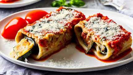 Involtini Di Melanzane Alla Parmigiana (eggplant Parmesan Roll-ups)