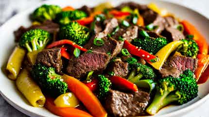 Island-style Beef And Vegetable Stir-fry