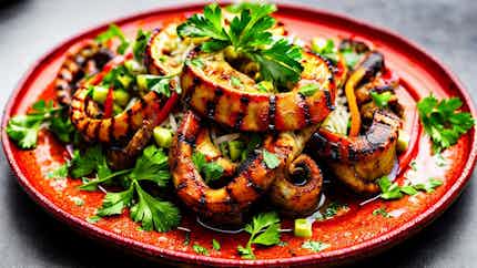 Island Style Grilled Octopus