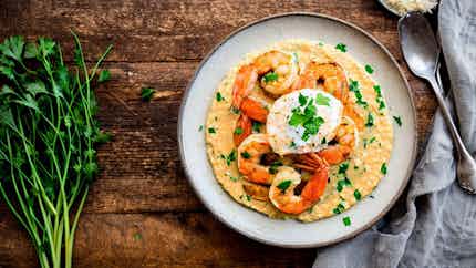 Island Style Shrimp And Grits