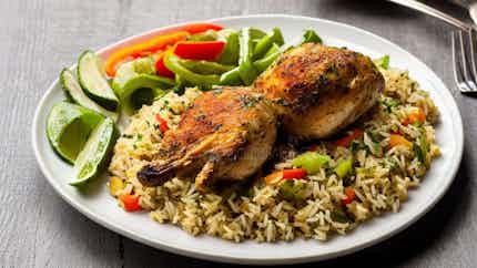 Jamaican Rice And Chicken