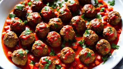 Jordanian-Style Meatballs (كفتة بالطريقة الأردنية)