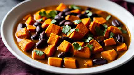 Kapenta (sweet Potato And Black Bean Curry)
