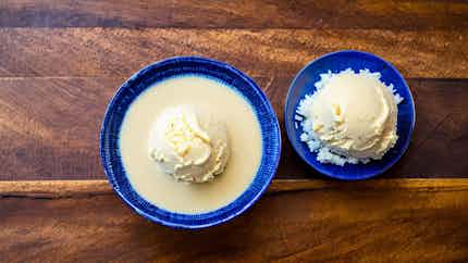 Kaukau Na Kokonas Ais Krim (sweet Potato And Coconut Ice Cream)