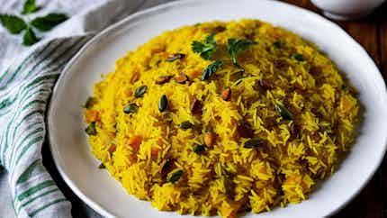Kesar Pulao (saffron Rice Pilaf)
