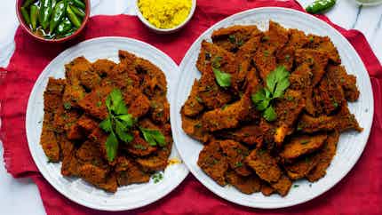 Khorika Bhaja (assamese Style Pork Fry)