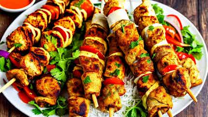 Lahori Chicken Kebab Roll (lahori Chicken Kebab Roll)