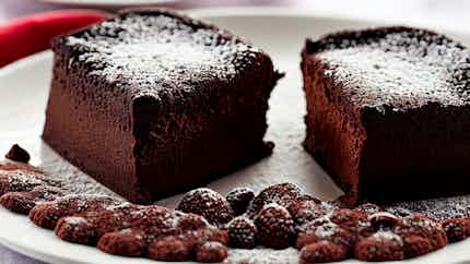 Lava Chocolate Cake (Eldfjalla súkkulaðikaka)
