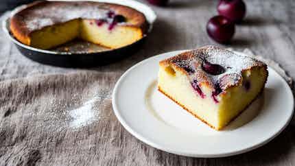 Lithuanian Plum Cake (Lietuviškas slyvų pyragas)