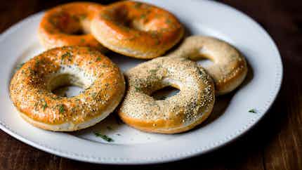 Llansteffan Smoked Salmon And Cream Cheese Bagels