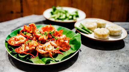 Lobster Dim Sum (龙虾点心)