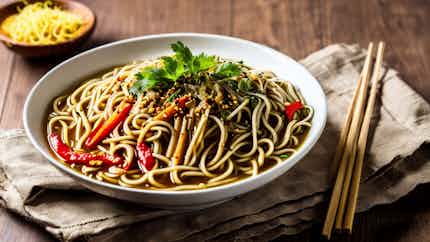 Long Huo La Mian (dragon's Breath Spicy Noodles)