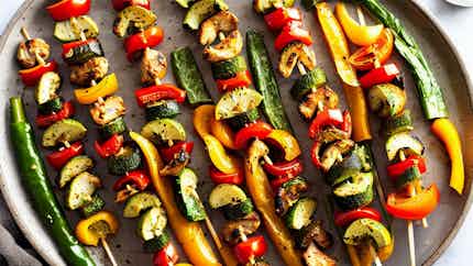 Low-sodium Chicken And Vegetable Kabobs
