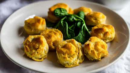 Mafeteng Spinach And Cheese Puffs
