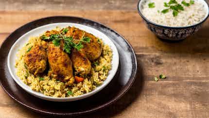 Mandi (omani Spiced Rice With Chicken)