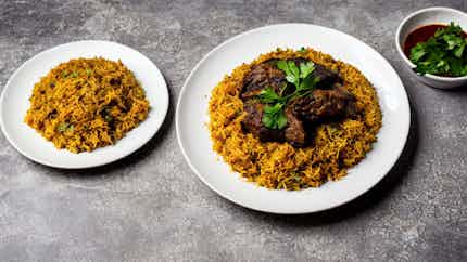 Mandi (omani Spiced Rice With Lamb)
