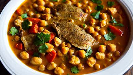 Marak Samak (omani Spiced Fish And Chickpea Stew)