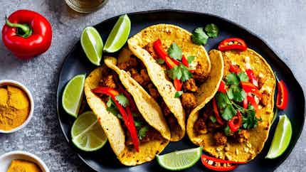 Masala Tacos (spicy Masala Tacos)