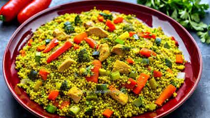 Mauritanian Chicken And Vegetable Couscous
