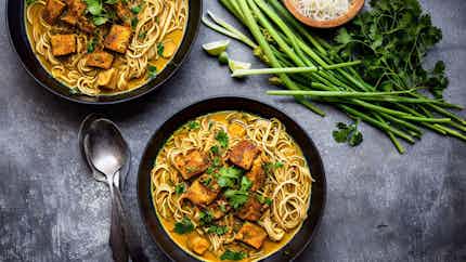 Mee Curry De Porco Eurasiano (eurasian Pork Curry Noodles)