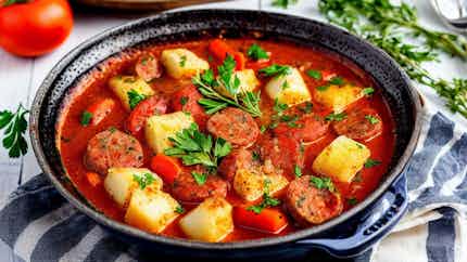 Mici (romanian Sausage Stew)