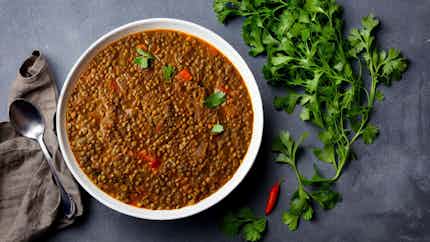 Misir Kik Wat (ethiopian Spiced Lentil And Cabbage Soup)