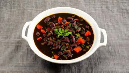 Montserratian Black Bean Soup