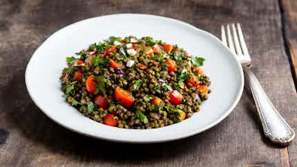 Mordovian Buckwheat And Lentil Salad