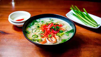 Mulhoe Spicy Raw Fish Soup (물회)