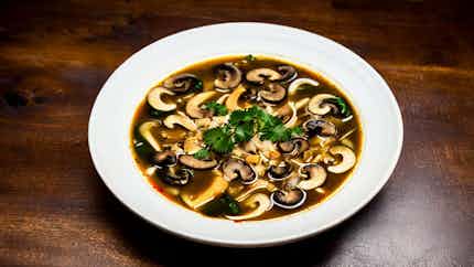 Mushroom Hot and Sour Soup (香菇酸辣汤)