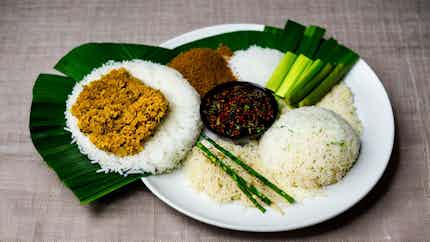 Nasi Lemak Santan (fragrant Coconut Milk Rice)