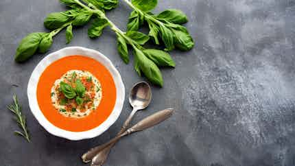 Nut-free Creamy Tomato And Basil Soup