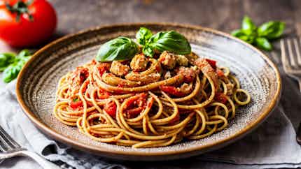 Nut-free Spaghetti With Marinara Sauce