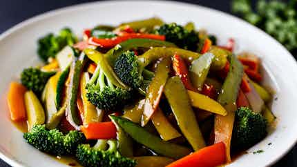 Palace Garden Vegetable Stir-Fry (宫廷花园炒菜)