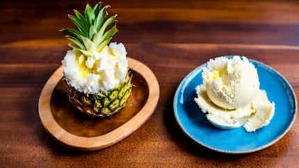 Palauan Pineapple Coconut Ice Cream