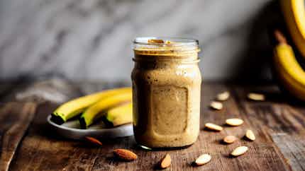 Paleo Almond Butter Banana Smoothie