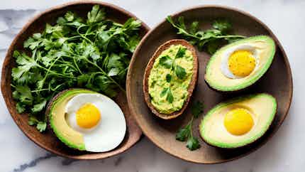 Paleo Avocado And Egg Breakfast Bowl