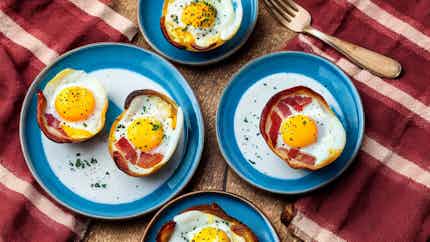 Paleo Bacon And Egg Cups