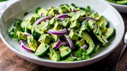 Paleo Cucumber Avocado Salad