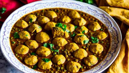 Papad And Lentil Dumpling Curry (rajasthani Papad Mangodi Ki Kadhi)