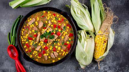 Paraguayan Chicken And Corn Stew (mbaipy He'ê)