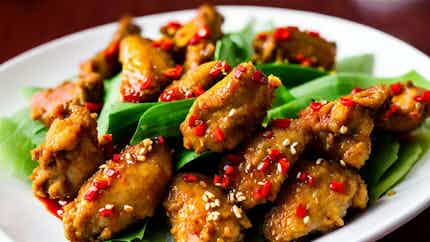 Peek Gai Tod Nam Pla (thai Spicy Chicken Wings)