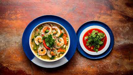 Peruvian Seafood Soup (parihuela)