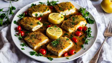 Peshk I Pjekur Me Patate (albanian Baked Fish With Potatoes)