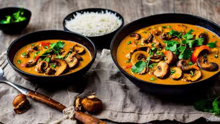 Phaksha Sando Masu (bhutanese Style Spicy Mushroom Curry)