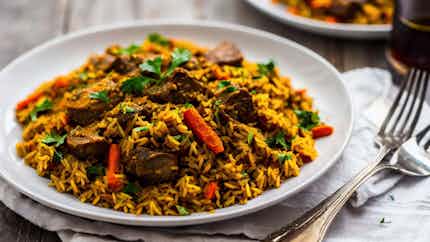 Plov (spiced Lamb And Rice Pilaf)